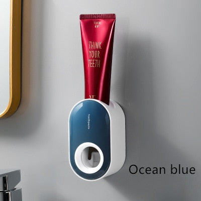 Wall-Mounted Automatic Toothpaste Squeezer