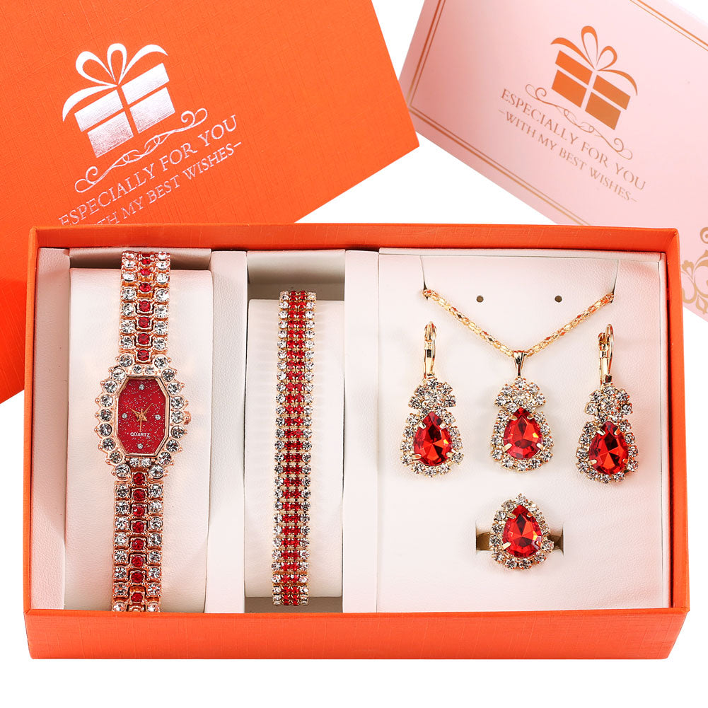 Luxury Women Watch-Jewelry Sets