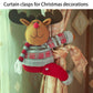 Christmas Curtain Buckle Window Christmas Decoration