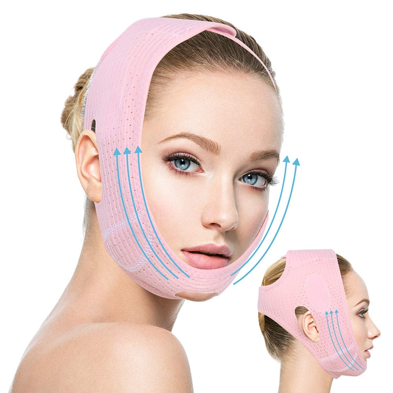 Elastic Face Slimming Bandage