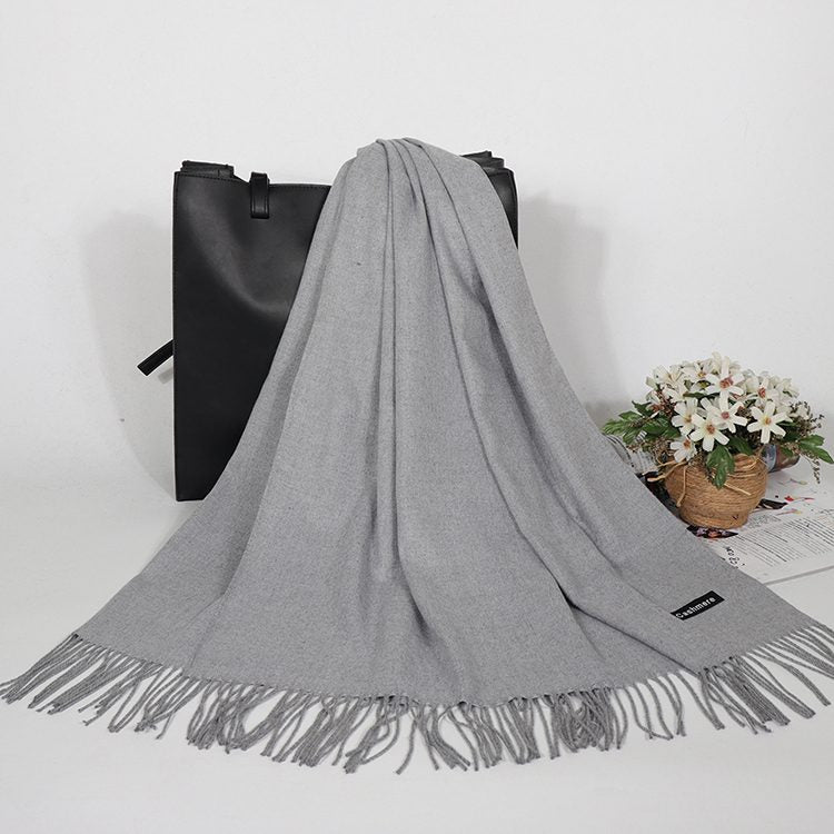 180*70cm+10*2cm tassel Cashmere Scarf