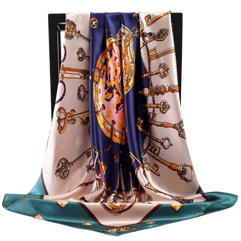 90*90cm 2022 New Retro Bohemian Scarf