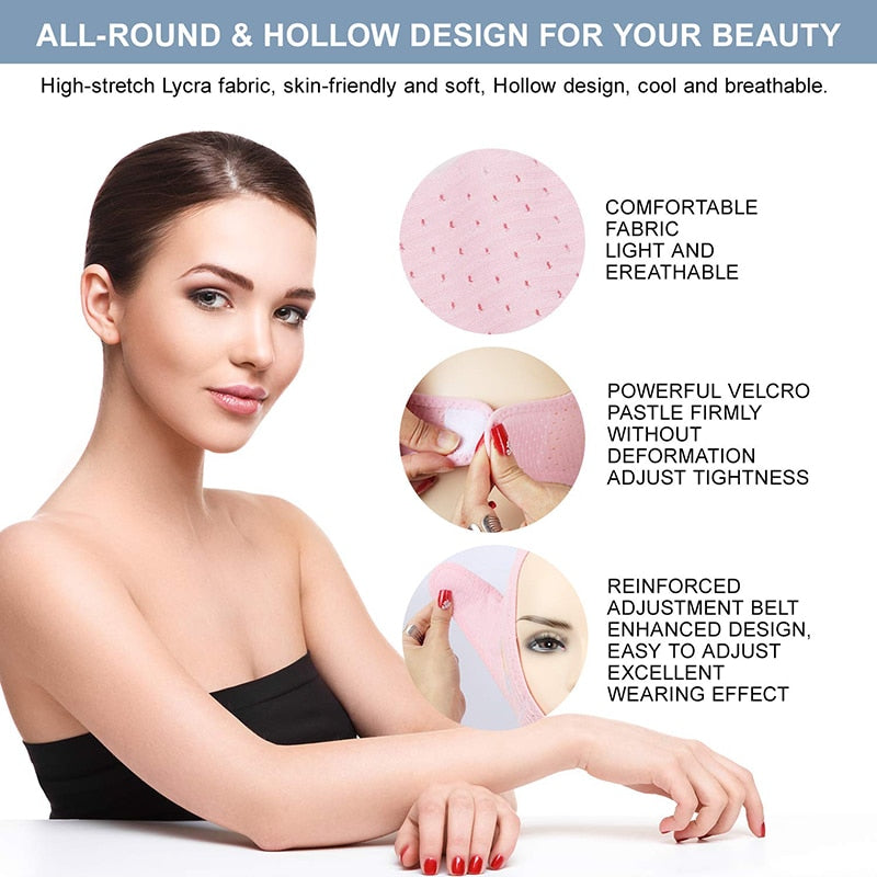 Elastic Face Slimming Bandage