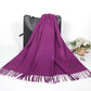 180*70cm+10*2cm tassel Cashmere Scarf