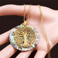 Tree of Life Natural Chain Gold Color Necklace