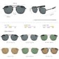 Aviation Top Gunner Brand Designer AO Sunglasses