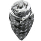 Soild Dot Printing Button Scarf