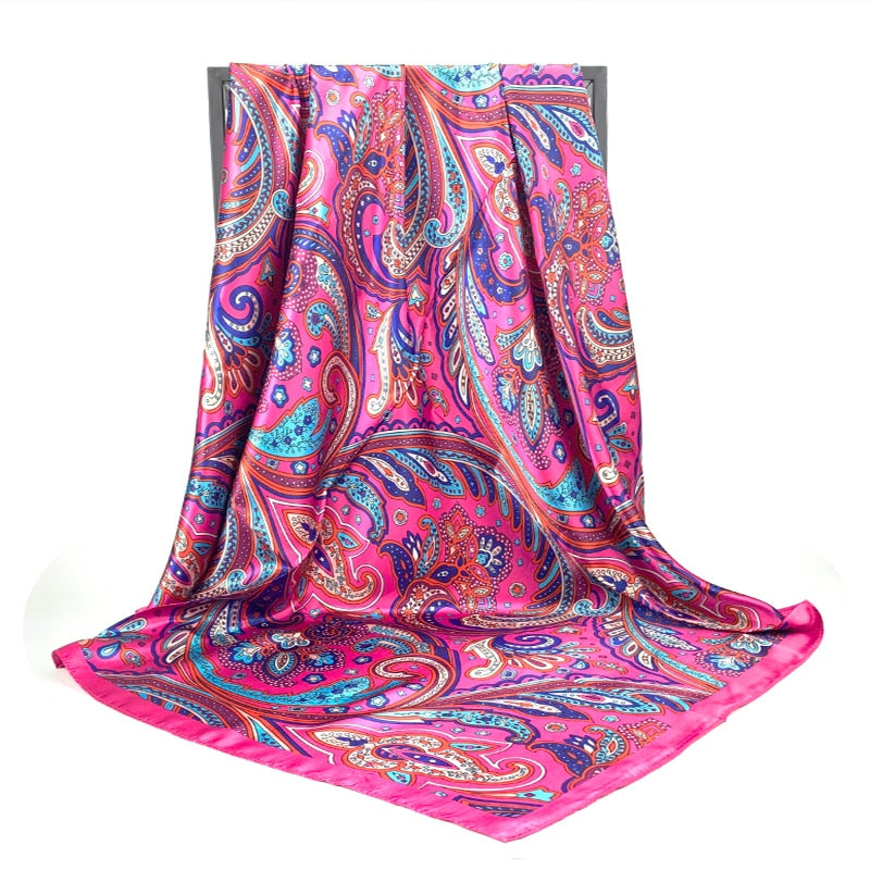 90*90cm 2022 New Retro Bohemian Scarf