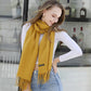 180*70cm+10*2cm tassel Cashmere Scarf