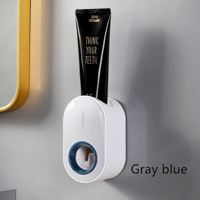 Wall-Mounted Automatic Toothpaste Squeezer