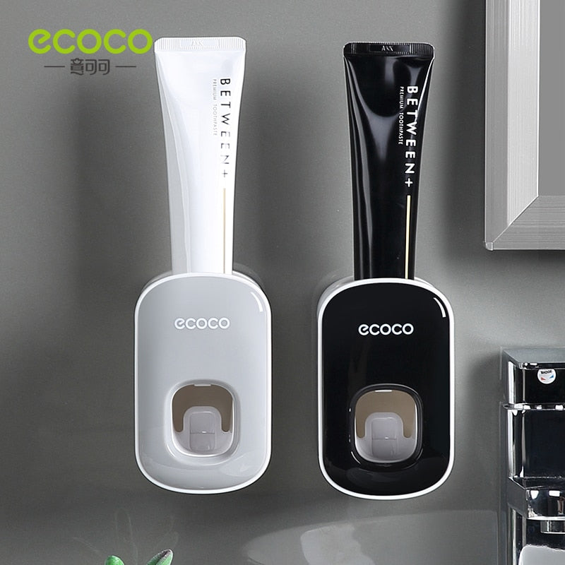 ECOCO Automatic Toothpaste Dispenser Dust Proof Holder