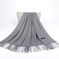 180*70cm+10*2cm tassel Cashmere Scarf