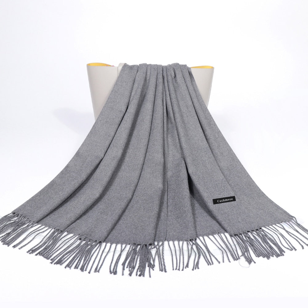 180*70cm+10*2cm tassel Cashmere Scarf