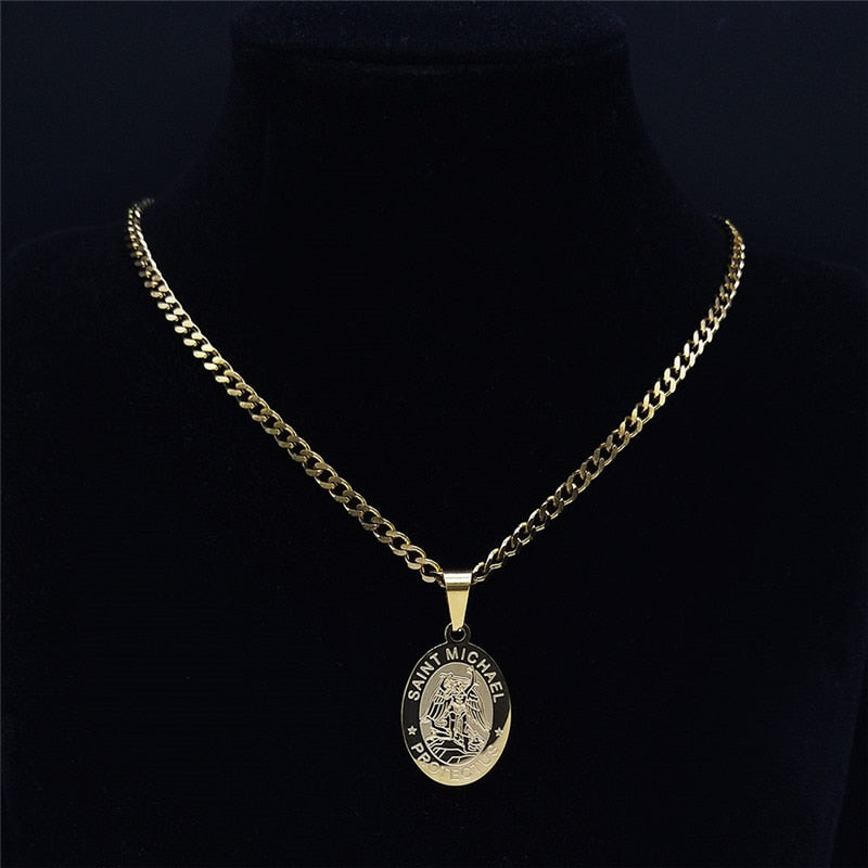 Saint Michael - Protect Us Necklace