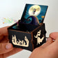 Christmas Wooden Hand Crank Music Box