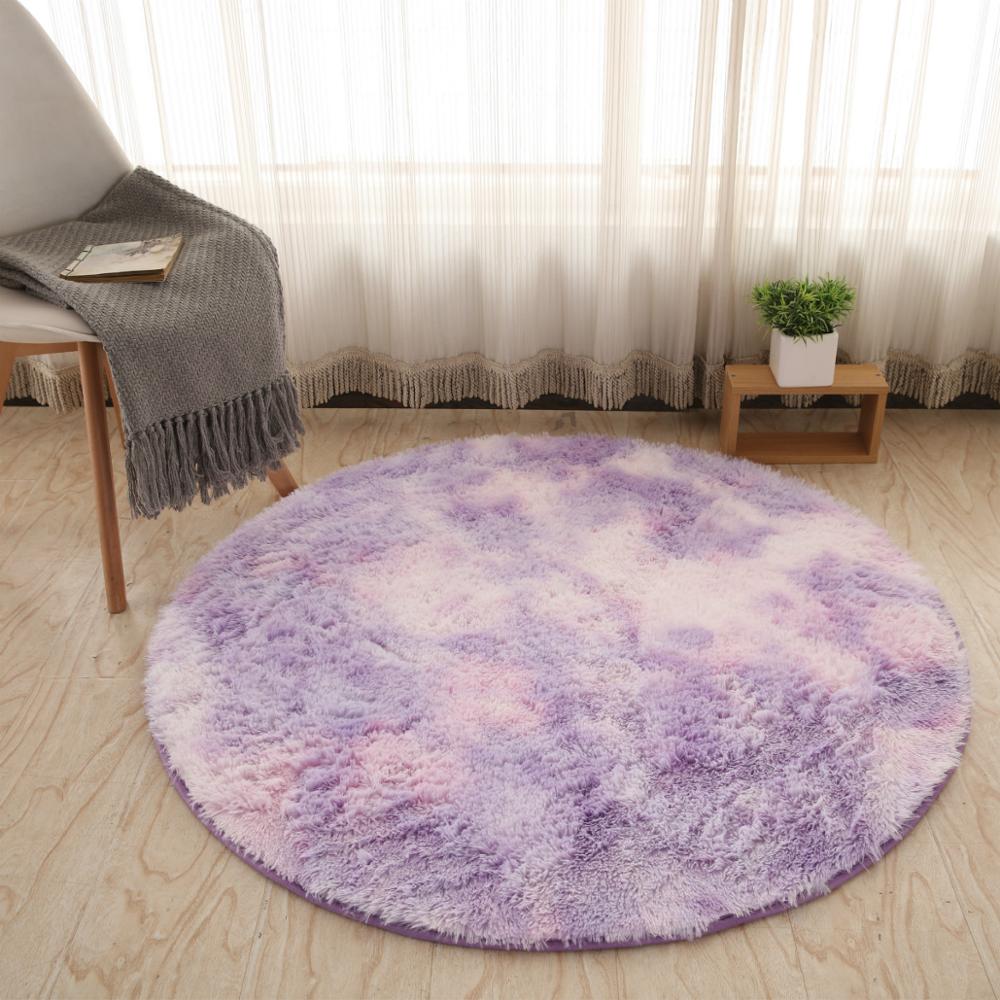 Bubble Kiss Thick Round Rug