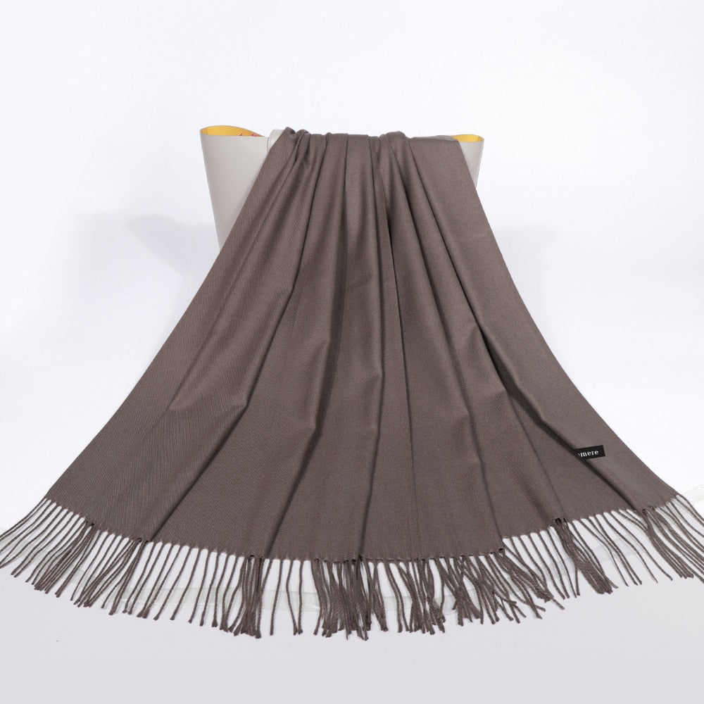 180*70cm+10*2cm tassel Cashmere Scarf