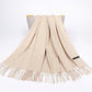 180*70cm+10*2cm tassel Cashmere Scarf