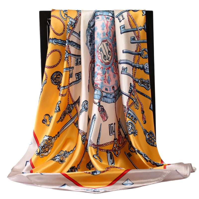 90*90cm 2022 New Retro Bohemian Scarf