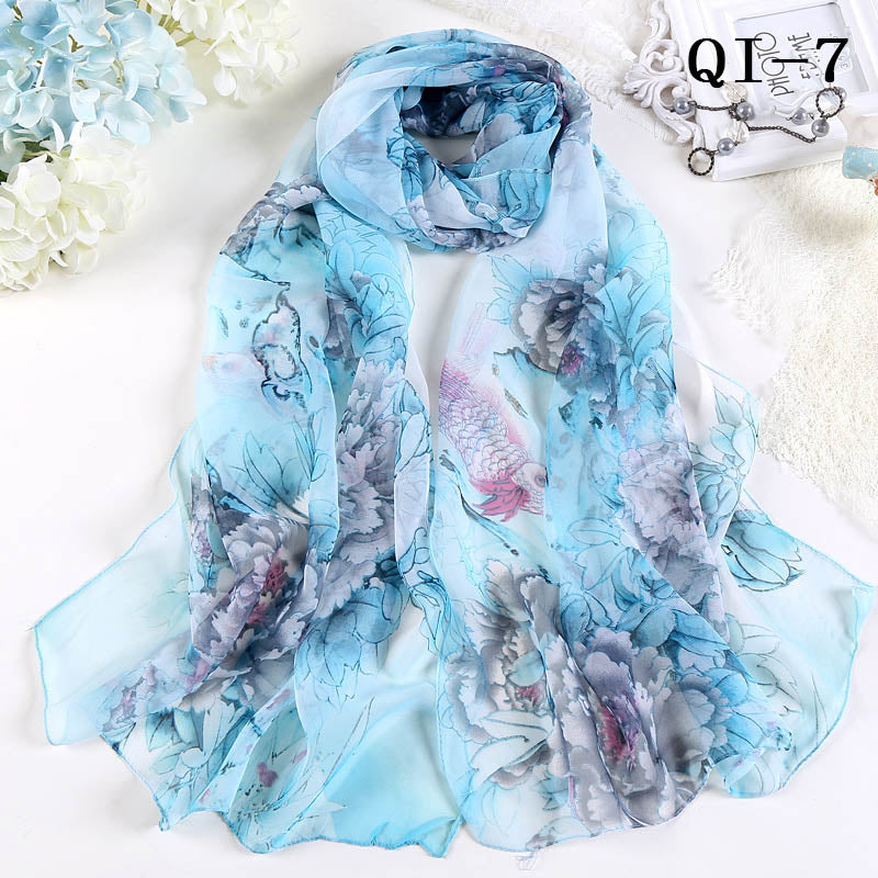 50*160cm Multiple Color Long Shawl