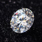 Round Cut GH Color Moissanite, GRA