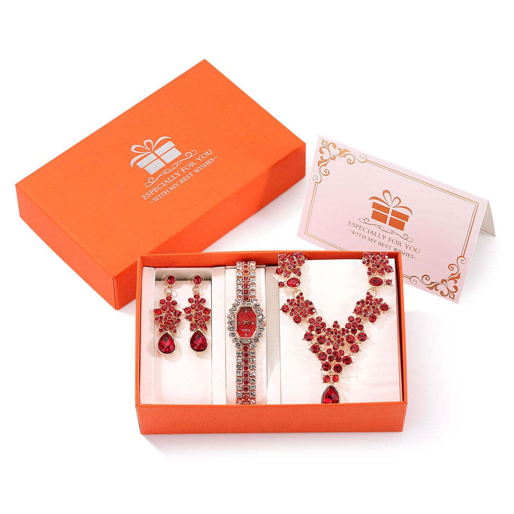 Luxury Women Watch-Jewelry Sets