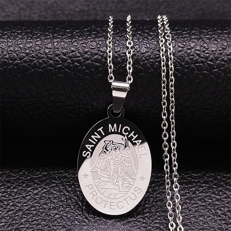 Saint Michael - Protect Us Necklace