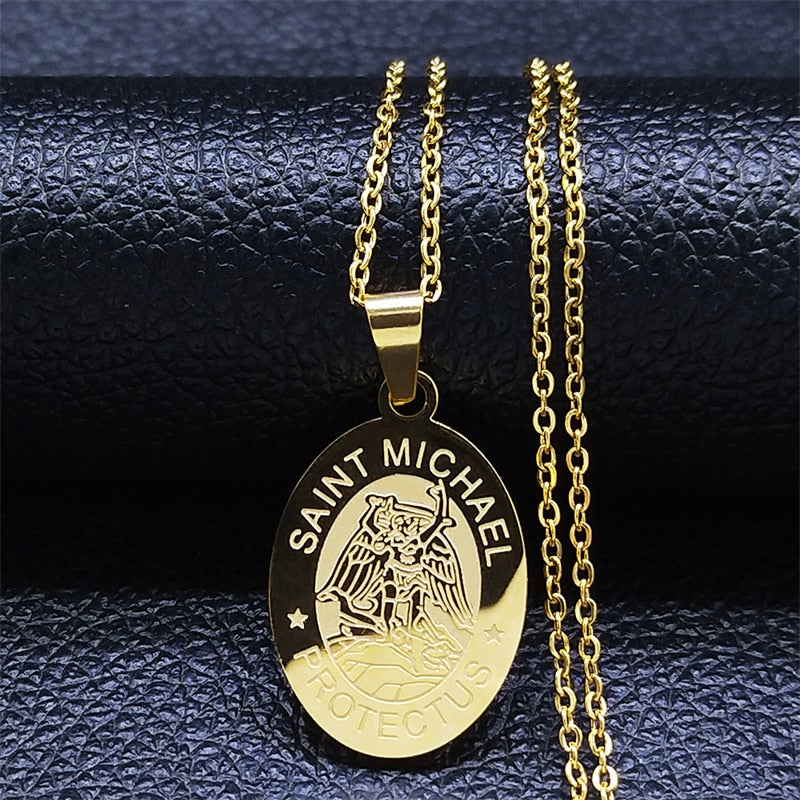 Saint Michael - Protect Us Necklace