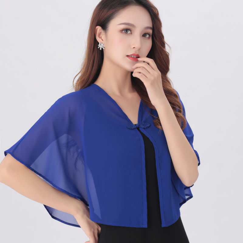 Thin Coat Summer Chiffon Shawl