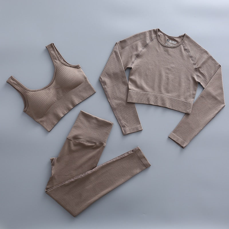 Seamless Woman Sportswear Yoga Sets