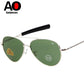 Vintage MILITARY MacArthur Aviation Style AO Sunglasses