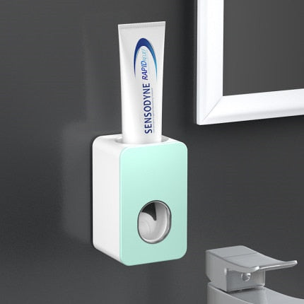 Wall-Mounted Automatic Toothpaste Squeezer