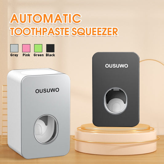 Wall-Mounted Automatic Toothpaste Squeezer