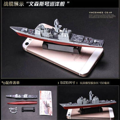 4D Ship Model Liaoning Battleship Carrier