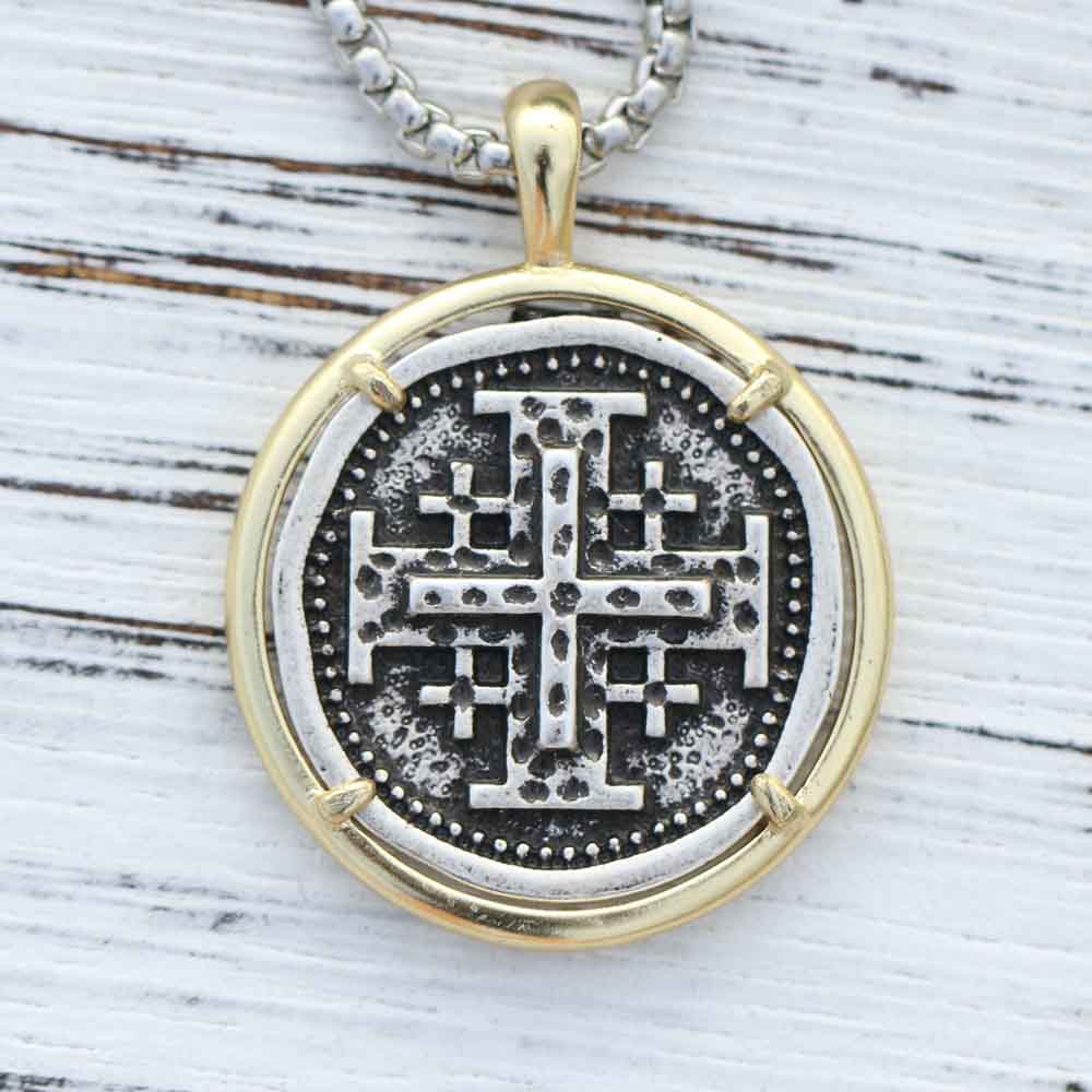 Jerusalem Crusaders Cross Templar Necklace