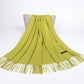 180*70cm+10*2cm tassel Cashmere Scarf