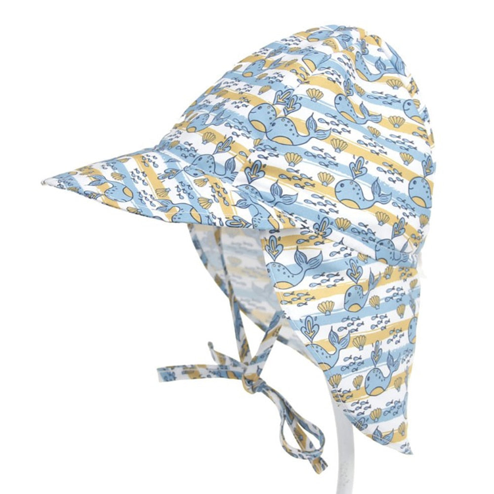 Summer Baby Beach Cap