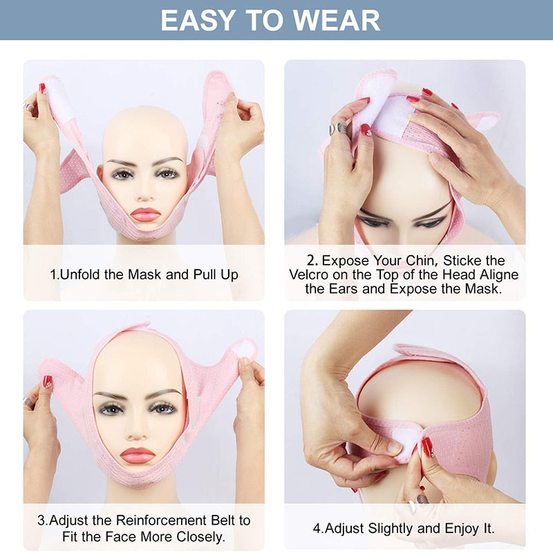 Elastic Face Slimming Bandage