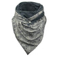 Soild Dot Printing Button Scarf