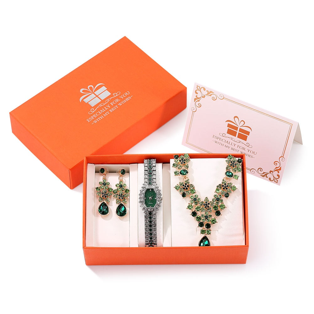 Luxury Women Watch-Jewelry Sets