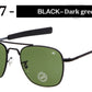 Aviation Top Gunner Brand Designer AO Sunglasses