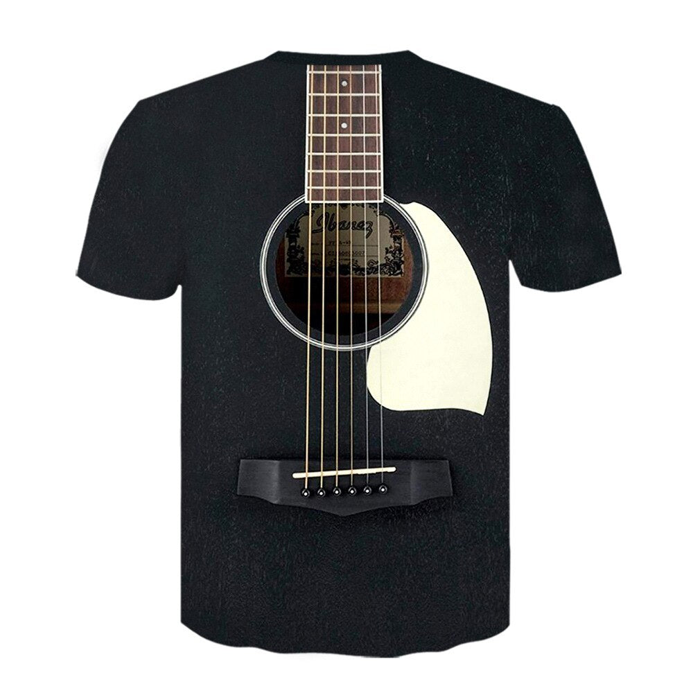 3D Rock Music T-shirts