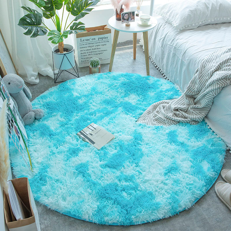 Bubble Kiss Thick Round Rug