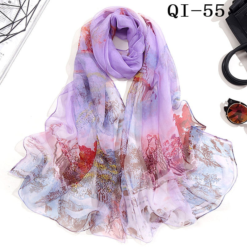 50*160cm Multiple Color Long Shawl