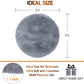 Bubble Kiss Thick Round Rug