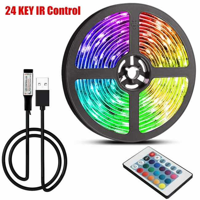 1-2-3-4-5-10 Meter Led Strip Light RGB Infrared Bluetooth Lamp