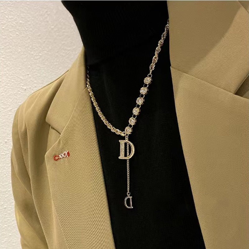 Honor to King David Platinum/Gold Necklace