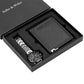 Keller & Weber Men Watch-Wallet Set Present Box