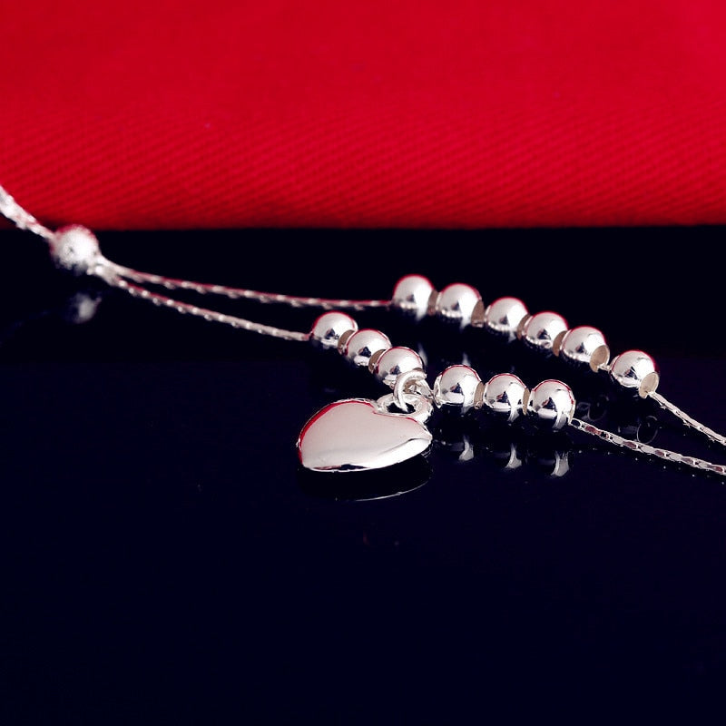 925 Sterling Silver Anklets Bracelet