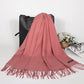 180*70cm+10*2cm tassel Cashmere Scarf